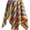 Ladies LGBT Pride Rainbow Stripe Handkerchief Skirt