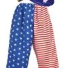 Adults Captain Spaulding Clown Pants USA Hat & Facepaints Circus Horror Movie Halloween Fancy Dress [2 Sizes]