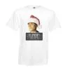 Mens White Tommy Shelby Blinding Christmas Peaky Blinders Xmas T-Shirt
