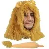 Wizards Cowardly Lion Christmas Pantomime Fancy Dress Big Cats Mane Ears & Tail Fancy Dress [One Size]