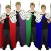 Childs Deluxe King Queen Robes Royalty Royal Family Medieval Nativity 3 Kings Christmas Fancy Dress Costume [Age 8-12 Years]