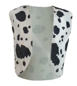 Adults Wild West Western Cowboy Cowgirl Cow Print Waistcoat Fancy Dress [3 Styles] -Halloween Shop 23a9e968 0517 49b9 8c8b e100c966089d 88973.1644591052