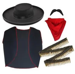 Childs Mexican Bandito Bandit Outlaw Wild West Fancy Dress Costume [2 Sizes] -Halloween Shop 264ba4dc fa02 4572 97aa 3ad427ac3886 10005.1656677713