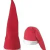 Novelty Christmas Naughty Bad Elf Hat Xmas Santa Claus Fleece Stocking Cap With Bobble [One Size]