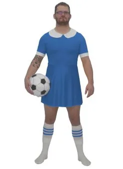 Mens Blue Football Dress Costume Funny Soccer Fancy Dress World Cup UK -Halloween Shop 28e93237 2d24 4b6e b6ab c16c4cc33071 61402.1519988252