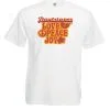 Unisex White Daytripper T-Shirt Shirt Love Peace Joy LSD Festival