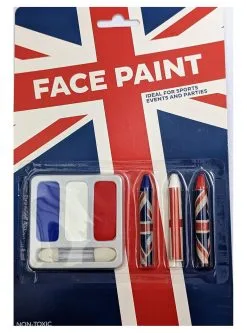 King Charles III Coronation 5ftx3ft Union Jack Flag 4 Metre (11 Flags) Bunting GB Sunglasses United Kingdom Themed Face Paint Coronation Garden Party Pack -Halloween Shop 37fad4ef ab24 4c83 8b59 213fa458c8bc 17634.1681917220