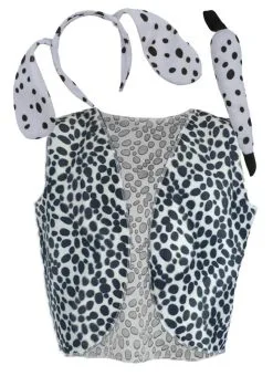 Childs Cruella Dalmation Spot Waistcoat , Tail & Ears Halloween World Book Day Fancy Dress [2 Sizes] -Halloween Shop 3e03e4b5 bf4f 454e 9943 36bfa02ed15b 24210.1665488269