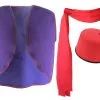 Adults 3 Piece Aladdin Arabian Street Rat World Book Day Movie Fancy Dress Costume [3 Sizes][Waistcoat, Fez Hat & Sash]