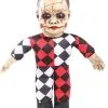 Hellequin Haunted Horror Doll Scary Sound Halloween Prop Party Decoration