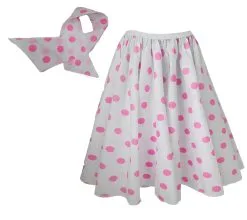 Adults 26" Polka Dot Spot Rockerbilly Rock N Roll Skirt & Neck Scarf 1950s Fancy Dress -Halloween Shop 47a64742 35c1 4384 af4b 1bb27678cb08 22650.1653060238