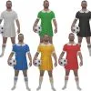 Mens Coloured World Cup Football Dress Costume Funny Soccer Fancy Dress UK