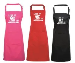 Mums Rules Like It Or Lump It Apron Mothers Day Gift Idea Craft Baking BBQ