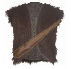 Unisex Caveman Prehistoric Waistcoat & Club Animal Fur Fancy Dress Set -Halloween Shop 4d9f8154 bb41 4f34 9ca7 5f90018fb303 83209.1657270625