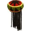 Adults Rasta Rastafarian Rastacap Tam Wit Dreadlocks Novelty Fancy Dress Hat