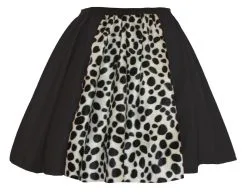Adults Cruella Deville Dalmation Dog Snatcher Deville 15" Panel Skater Skirt & Shawl Fancy Dress -Halloween Shop 583cb849 e68d 46df 8e3d bea14cf44f0f 38735.1627644351