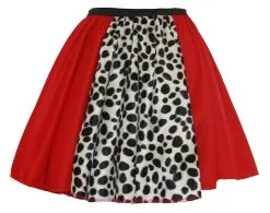 Adults Cruella Deville Dalmation Dog Snatcher Deville 15" Panel Skater Skirt & Shawl Fancy Dress -Halloween Shop 5b5db90d 23e5 407c 8983 12f455e0d80b 70203.1627644356