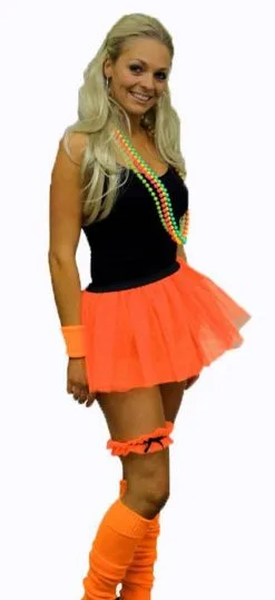 Womens Neon Coloured Pleated 4 Pcs Tutu Skirt Fancy Dress Sets -Halloween Shop 5e26dea2 08a0 4ba7 ae07 2b8a656ec74f 19986.1652262576