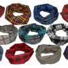 High Quality Poly-Viscose Snood Clan Tartan Range Social Distancing Face Cover