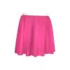 Ladies 15" Hot Pink Skater Skirt Roller Disco Womens Cheerleader Fancy Dress