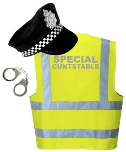 Adults Cuntstable Police Hat Hi Viz Vest & Handcuffs Stag Party Stag Night Fancy Dress Costume -Halloween Shop 782eea0e bf09 40bf 89ff e4effc0d94bd 34795.1680175031