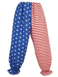 Adults Captain Spaulding USA Stars & Stripes Pants Halloween Fancy Dress