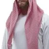 Arabian Headpiece Kaffiyeh Gutrah Shemagh Quatar Football Fancy Dress
