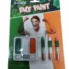 Ireland Supporters Face Paint Green White Orange Non Toxic Palette Fancy Dress Accessory