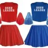 Mens Funny Cheerleader Beer Leader Stag Party Stag Night Fancy Dress Costume