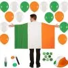St Patricks Day Irish Ireland Football Rugby Supporters 6 Piece Kit