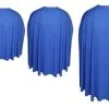 Adults Royal Blue Custom Made Super Hero Cape Fancy Dress Accessory