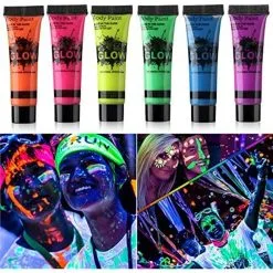 Paint Glow Neon UV Face & Body Paint FX Makeup