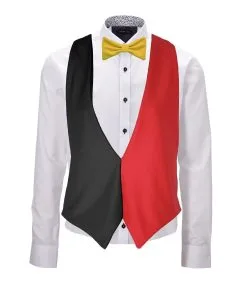 Adults Belgium Belgian National Flag Backless Waistcoat & Bowtie Fancy Dress [2 Sizes] -Halloween Shop 9ca2e44e ca16 44a0 b0c5 e8986a609471 37308.1676546543