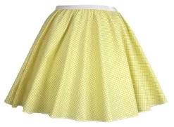 Adults 15" Length Gingham Skater Skirt World Book Day Fancy Dress Costume Accessory [2 Sizes] -Halloween Shop a765138c ba17 427e 86be 1bb730a00696 58704.1681388809