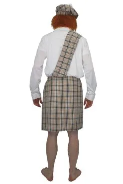 The Dragons Den Thompson Camel Scottish Tartan Kilt Fancy Dress Costume Set -Halloween Shop aa036700 7ebc 4dd5 9956 3a58e92ccdde 20477.1560695654