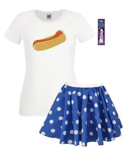Captain Spaulding 1000 Corpses Hot Dog Lady Fit T-Shirt & Skirt Halloween Horror Fancy Dress -Halloween Shop aa43961b a741 4520 aada 8ee0afb79ffc 46354.1631804385