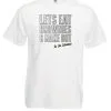Unisex White Let's Eat Brownies & Make Out T-Shirt Shirt Valentine's Romance