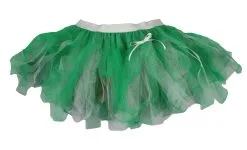 Ladies Dark Green White & Emerald Cyber Tutu Festival Pixie Skirt Fancy Dress -Halloween Shop apiadz3v9 97844.1647868219