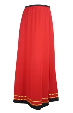 Womans Red Maria Posada Skirt Book Of Life Day Of The Dead Fancy Dress