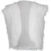 Childs 8-12 Yrs White Polar Bear Faux Fur Waistcoat Snowman Arctic Fancy Dress