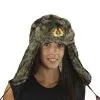 Russian World Cup Faux Fur Brown Rabbit Soviet Badge Trapper Winter Hat