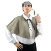 Adults Sherlock Holmes Victorian Detective Investigator Fancy Dress 3pc Set