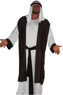 Adults Deluxe Grey Arab Wise Man Costume Christmas Nativity Shiek Fancy Dress -Halloween Shop apigbjrgv 15730.1507723263