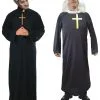 Comedy TV Show TED & JACK Priest Vicar Religious Father Fancy Dress Costume