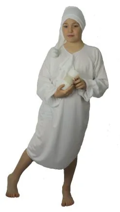 Childrens Night Gown & Hat Childs Christmas Panto Fancy Dress Book Week -Halloween Shop apio2gfsr 63229.1637674423