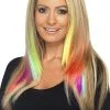 Colour Flash Hair Extensions Smiffys 3 Colours To Choose From Fancy Dress