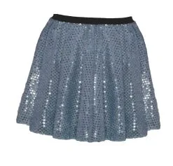 Ladies 15" Coloured Sequin Disco Fancy Dress Dance Diva Skater Skirt -Halloween Shop apiodtnwn 71111.1579784047