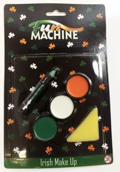 Irish Make Up Green Ireland Fancy Dress St Patricks Day Facepaints