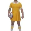 Mens Custom Printed Yellow Rugby All Nations Dress Sports Supporter Fancy Dress