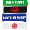 Rugby Headband Blue White Red Black England Scotland Ireland Wales Japan Nations